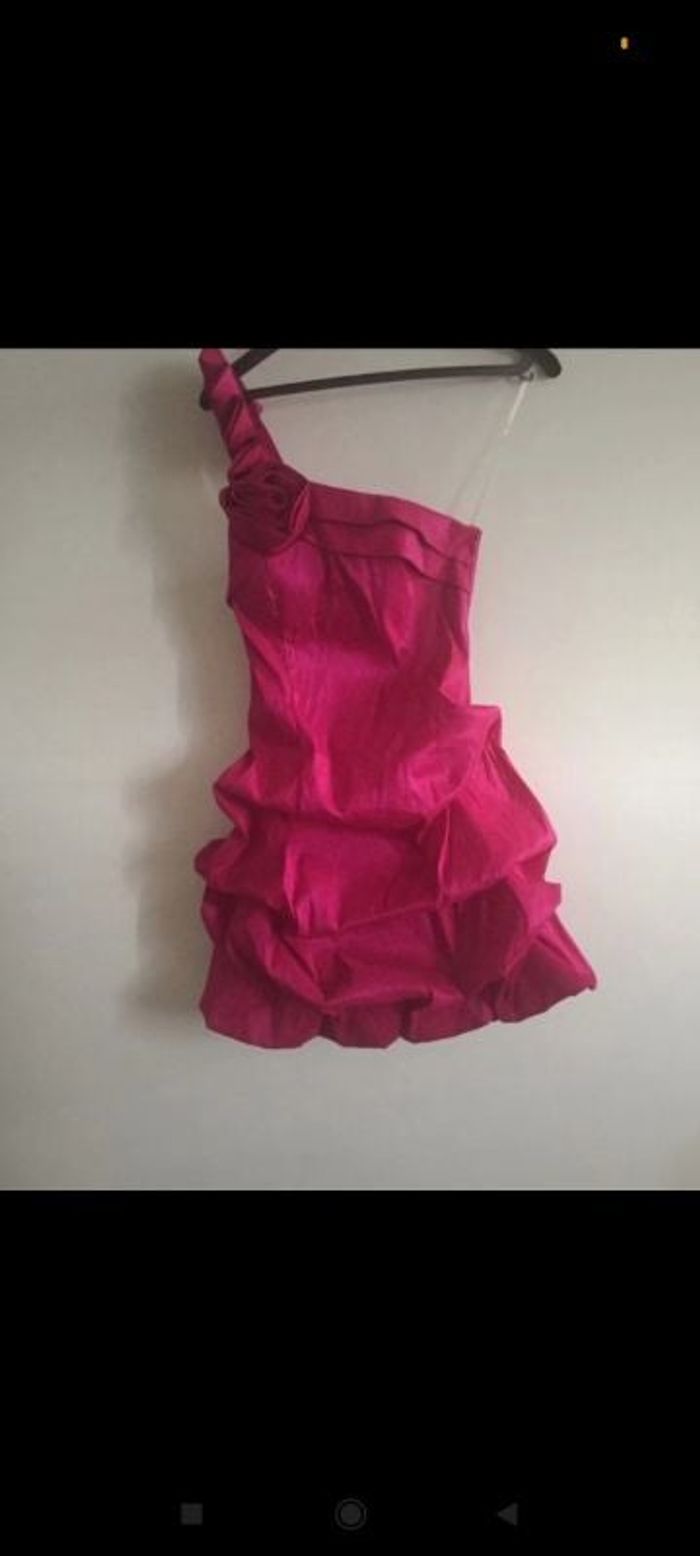 Robe fushia