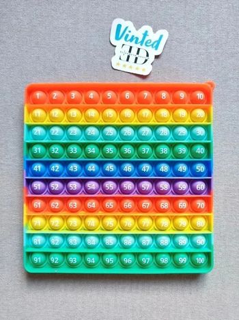 Jeu pop it pour compter