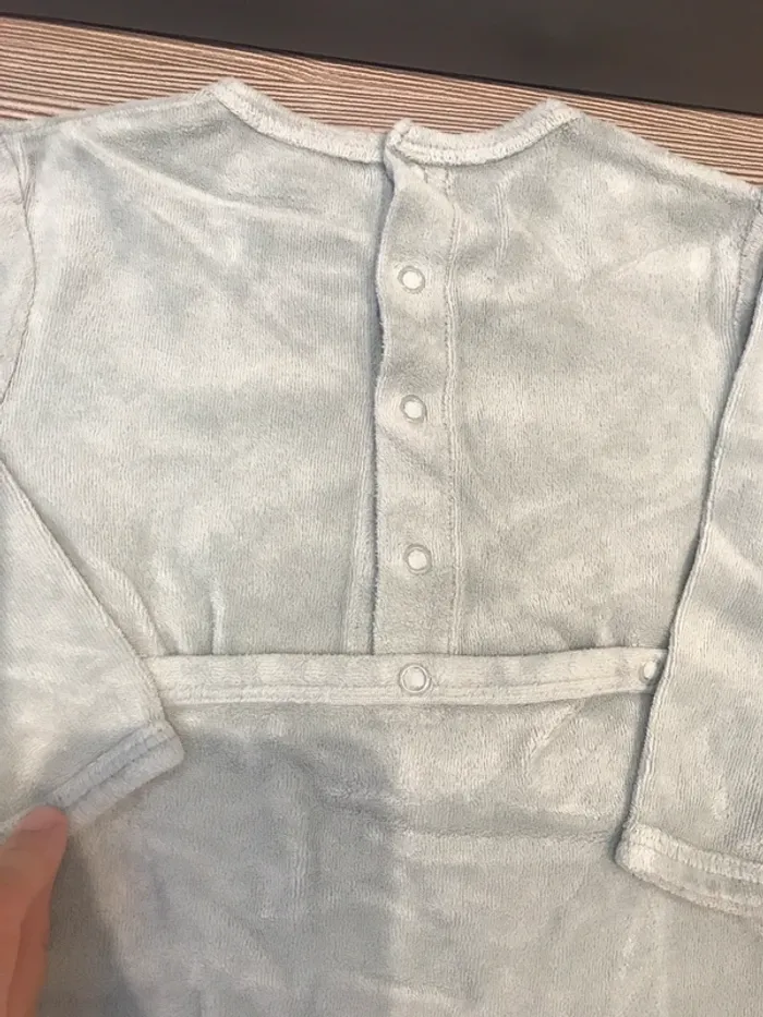 Pyjama velours vert d’eau 18 mois Kiabi 🌸 - photo numéro 8