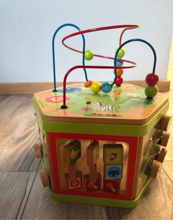 Jeu en bois multiactivités