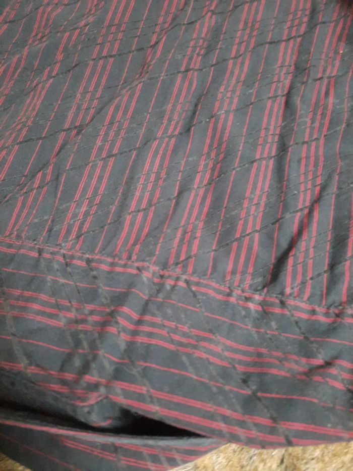 Chemise rayé noir et bordeaux - photo numéro 4