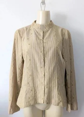 Veste chemise brodée - Zara - taille M