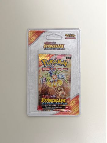 Blister avec opercule Pokémon étincelles déferlantes scellé noadkoko