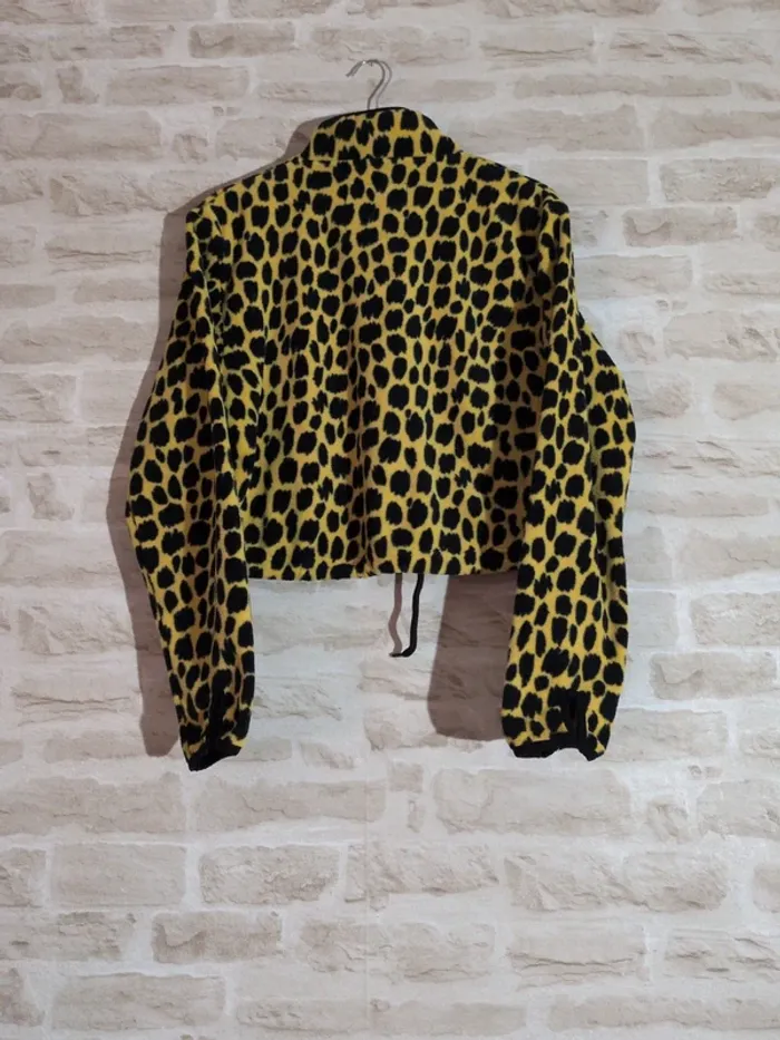Polaire courte Envy – Taille S Léopard - photo numéro 5