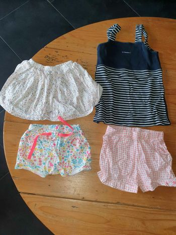 Lot été 18 mois fille