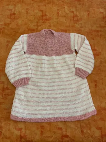 Robe tricotée mains