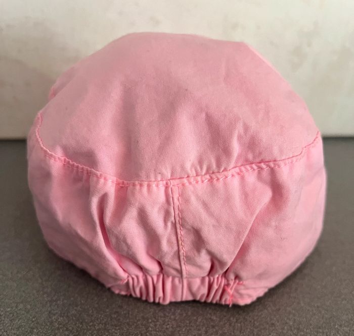 Casquette chapeau rose avec noeud taille 45cm Kitchoun - photo numéro 5