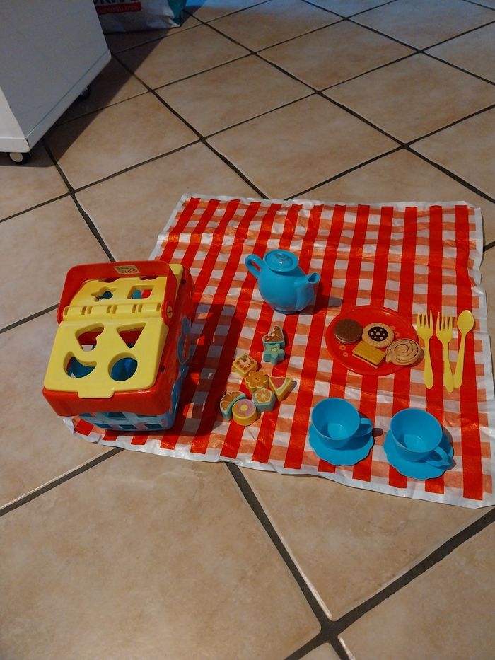 Dinette panier de pique nique - photo numéro 3