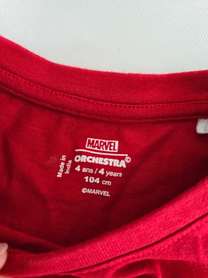 Tee shirt manches longues spiderman avec sequins - photo numéro 2