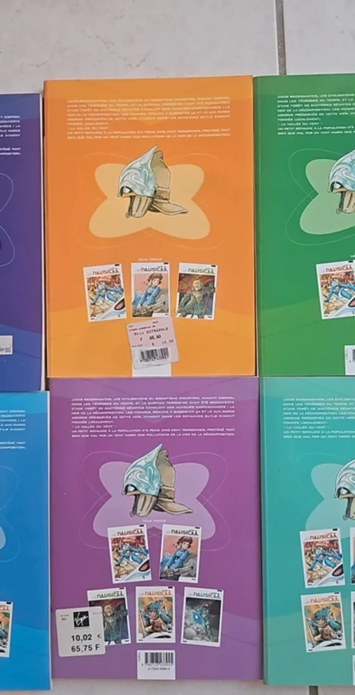 Lot manga nausicaa tome 2 a 7 - photo numéro 5
