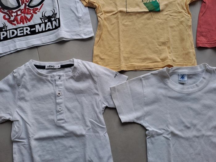 Lot de 9 t shirts MC 3A - TBE - photo numéro 3
