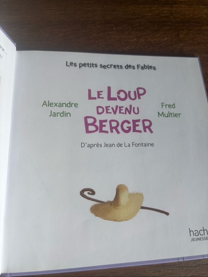 Livre le loup devenu berger - photo numéro 3