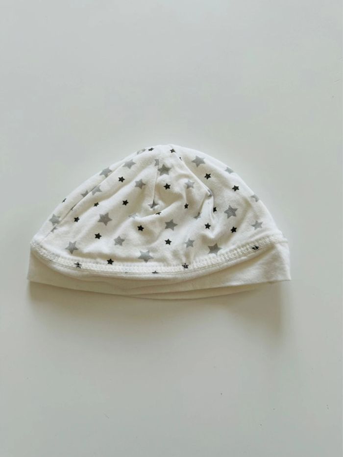 Bonnet bébé en coton - 3/6 mois - Orchestra - photo numéro 2