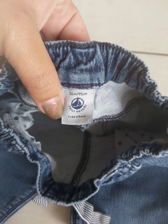 Jeans garçon Petit Bateau 3 ans (78) - photo numéro 2