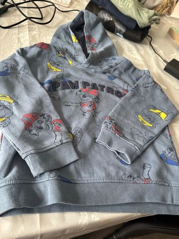 Sweat-shirt à capuche pat - patrouille
