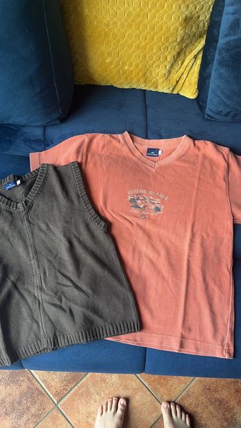 Lot 2 polos garçons 10 ans Zara