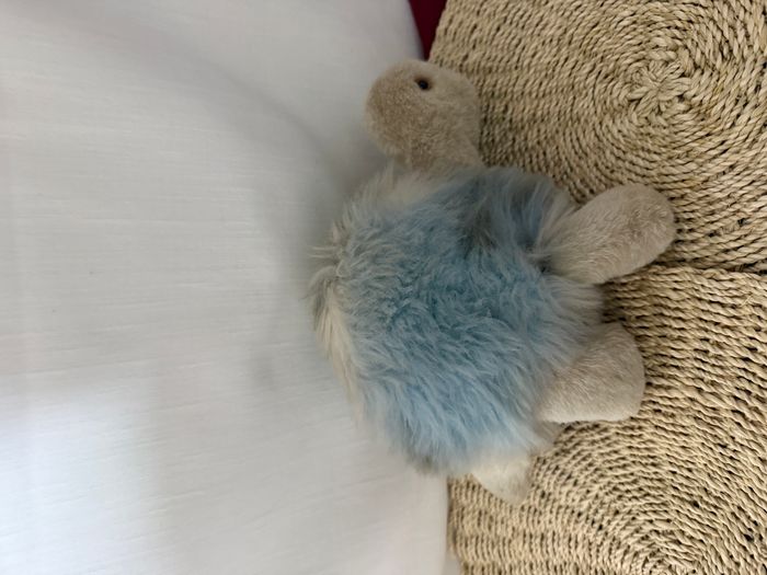 Ancienne peluche doudou tortue Vintage - photo numéro 3