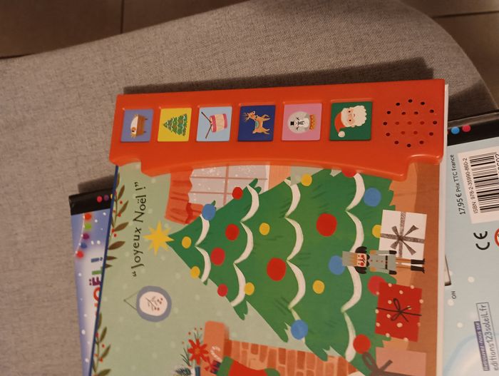 Livre sonore les jolies musiques de Noël neuf - photo numéro 6