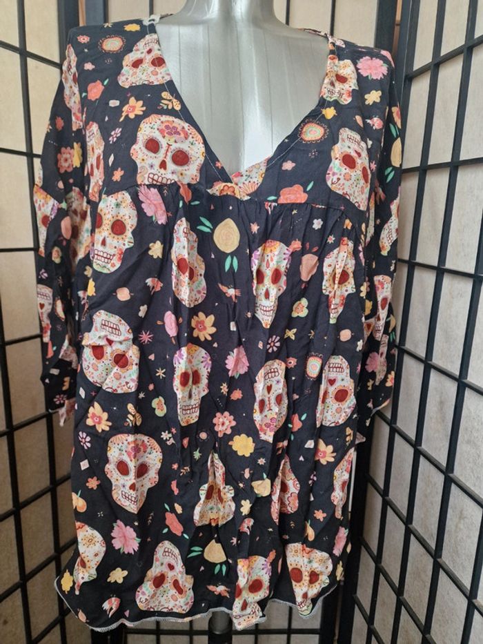 Blouse calavera