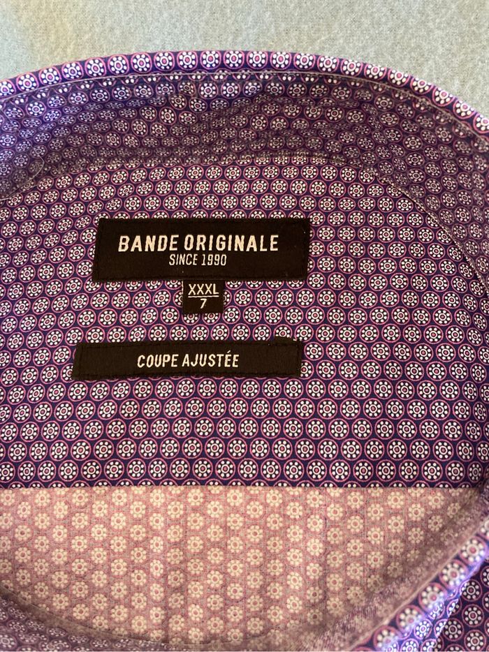 Chemise Bande Originale Taille XXXL (7) - photo numéro 3