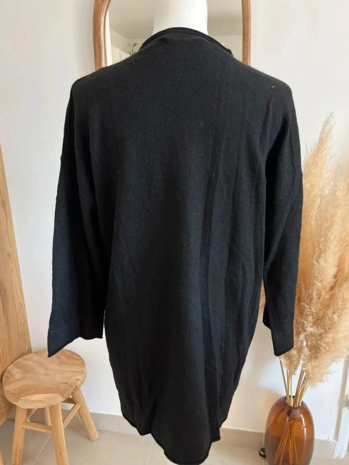 Robe pull ou pull long noir Love Moschino - photo numéro 5