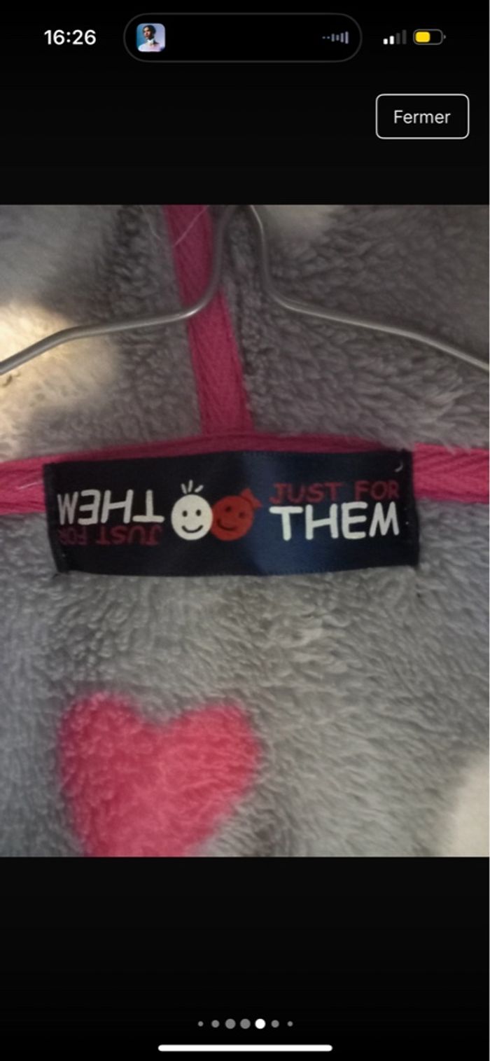 peignoir fille - photo numéro 7