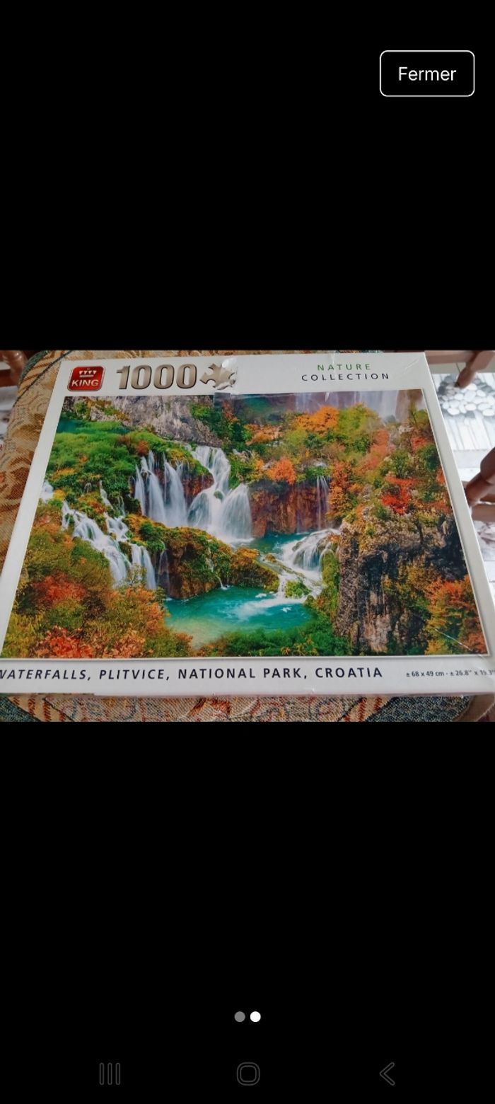 Lot de 7 puzzles 1000 pièces - photo numéro 5