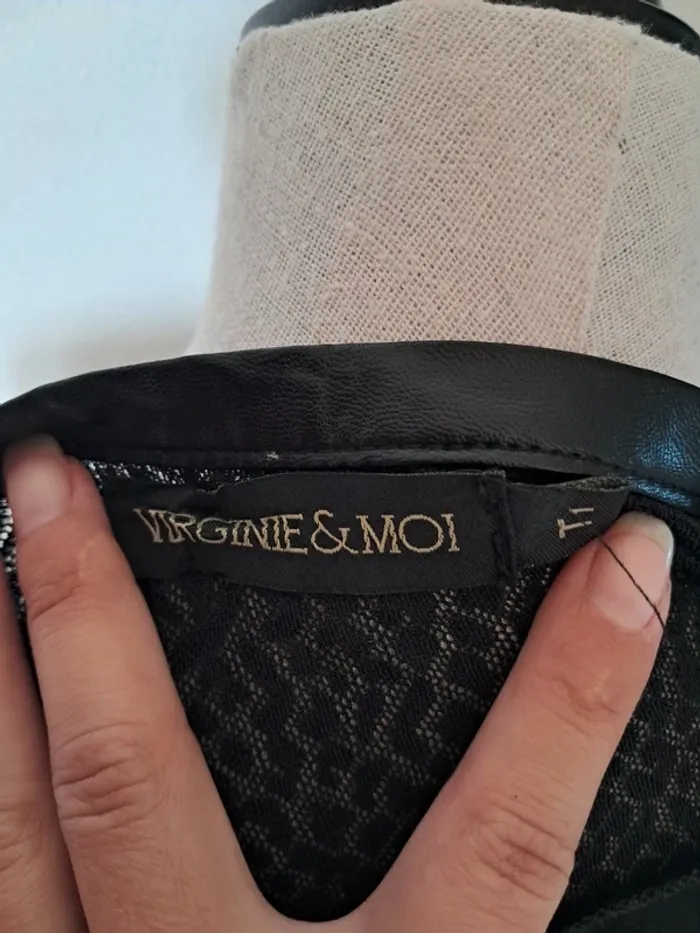 Robe noire et grise - photo numéro 5