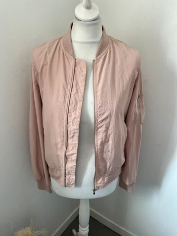 Blouson rose pale Zara XS