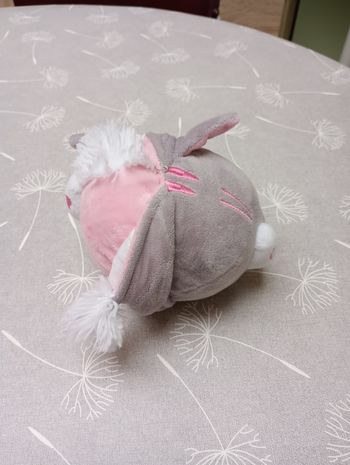 Peluche lapin chat