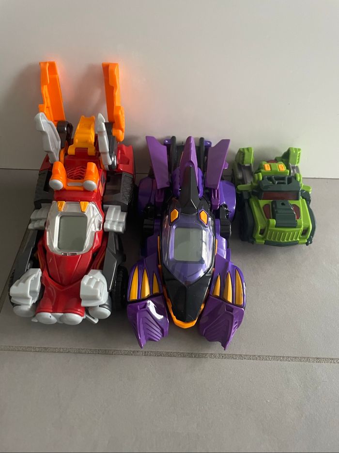 Vtech Lot véhicules transformable switch and go  Switch&go dinos
