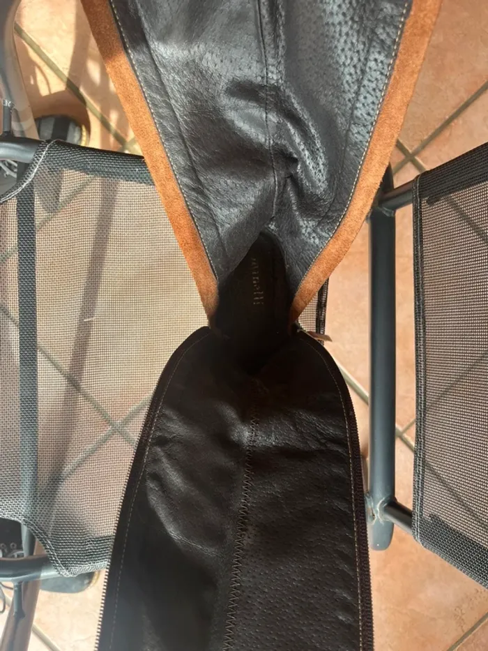 Bottes cuir minelli 38 - photo numéro 4