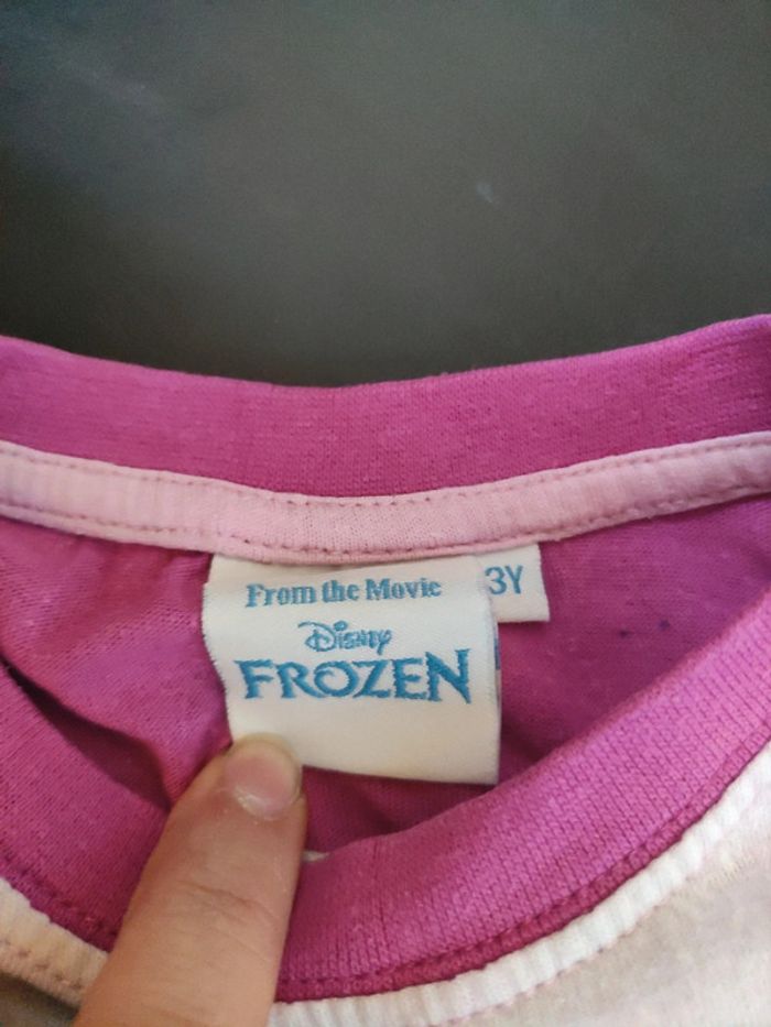 Tee shirt reine des neiges - photo numéro 2