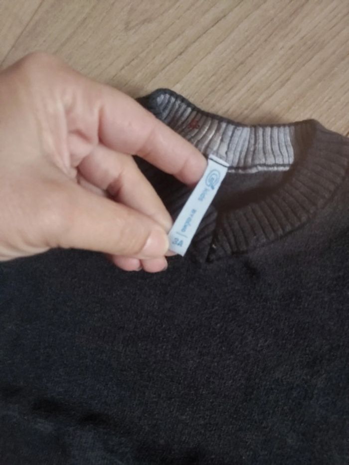 Pull col V garçon Gemo 3 ans (78) - photo numéro 2