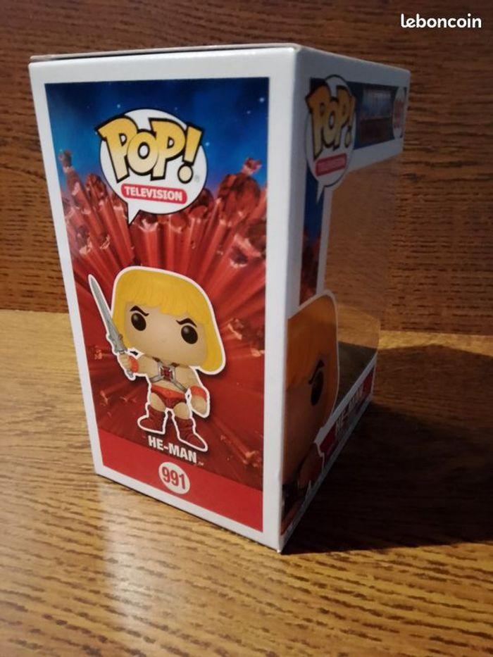 Figurine funko pop 991 masters of the universe he-man neuve - photo numéro 4