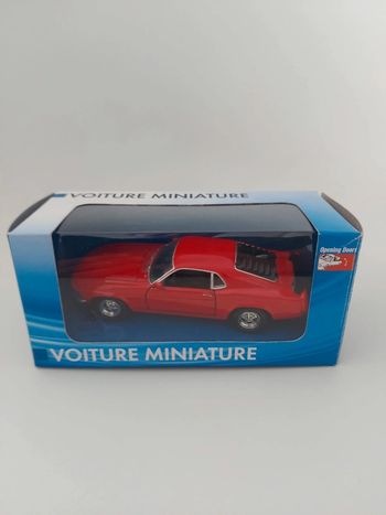 Ford  mustang boss  302 1970 - rouge