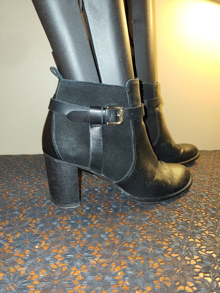 Bottines en cuir 37