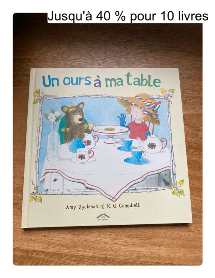 Un ours à ma table