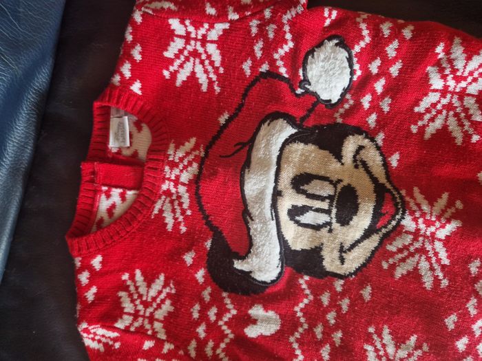 Pull de noel Mickey - 18 mois - photo numéro 2
