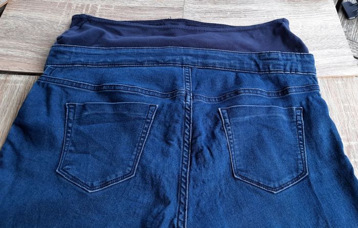 Jegging bleu grossesse Kiabi, 40 - photo numéro 4