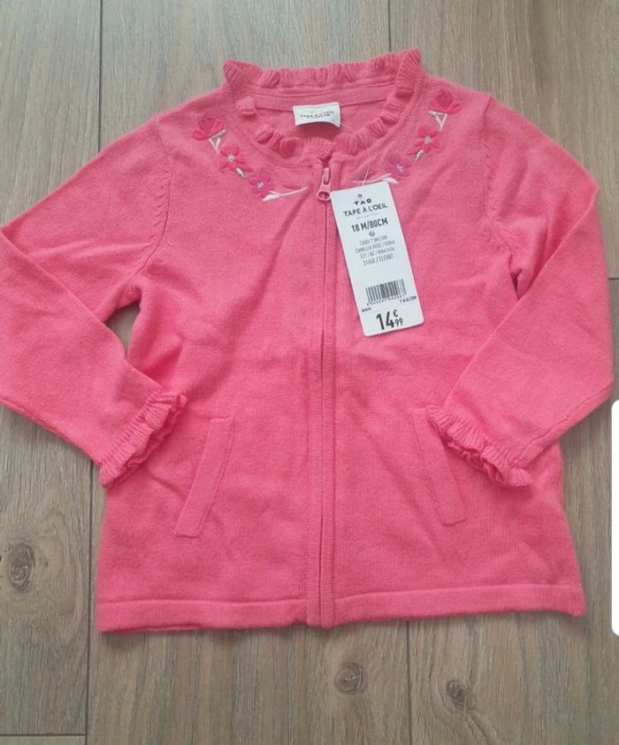 Gilet tape à l'oeil 18mois