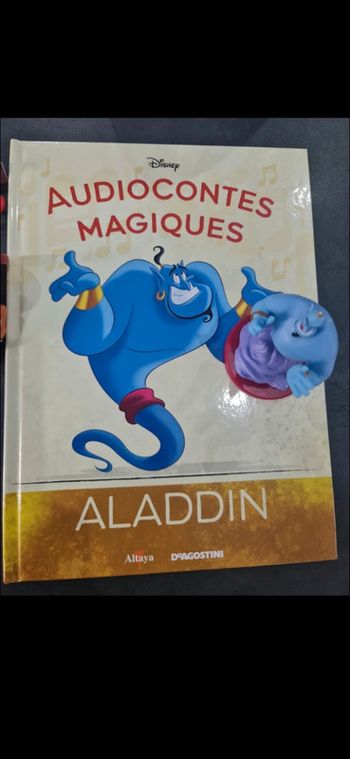 Numero04 des audiocontes Magiques Altaya disney deagostini livre et figurine audio conte compte