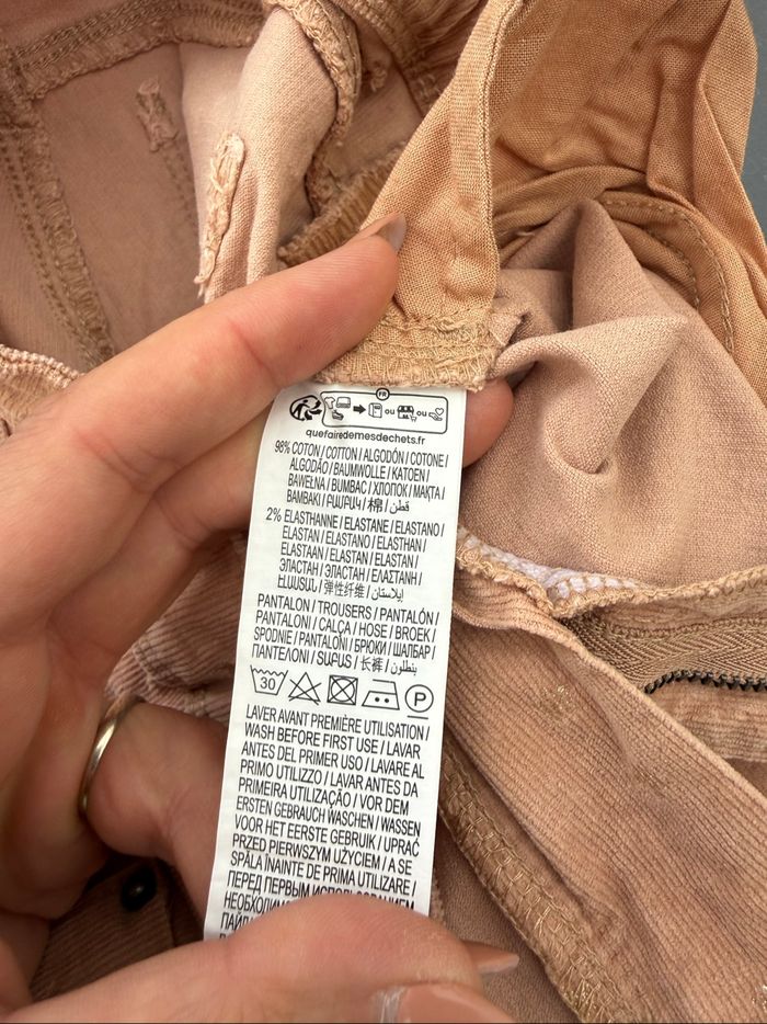 Pantalon velours - photo numéro 5