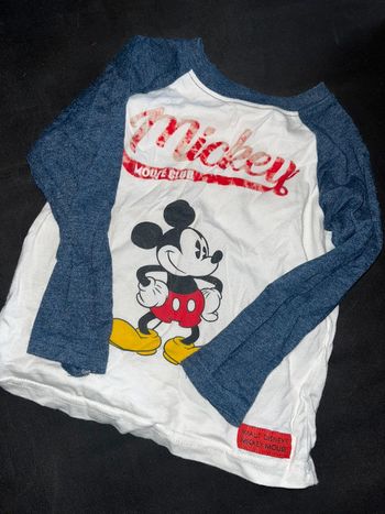 Tee shirt manche longue Mickey