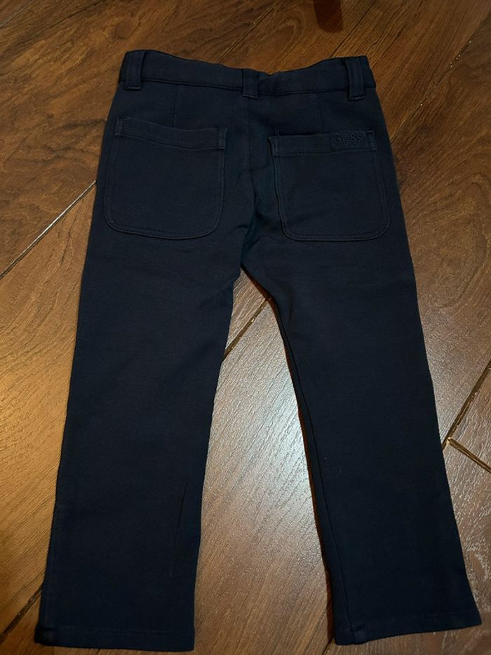 Pantalon de Costume slim fit bleu marine Hugo Boss 3ans - photo numéro 5