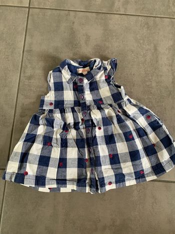 Robe manches courtes