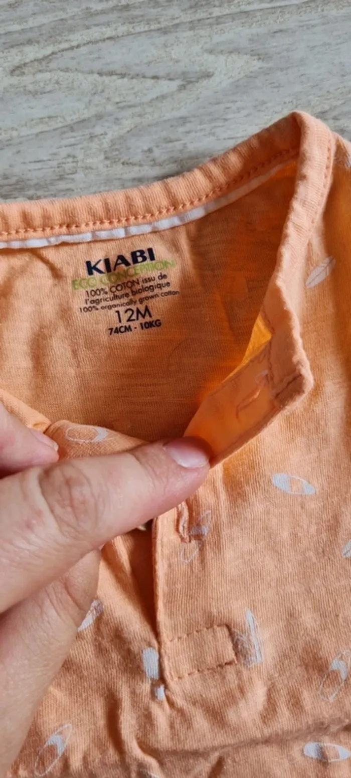 Tee shirt - Kiabi - 12 mois - photo numéro 2
