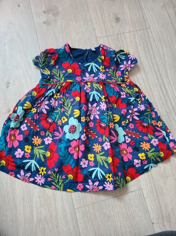 Robe manches courtes 18 mois