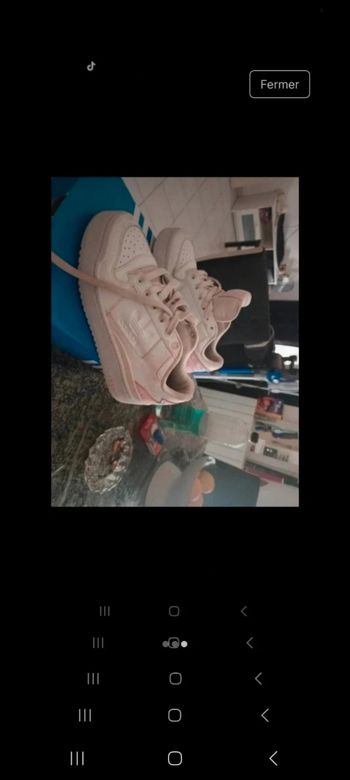 Basket adidas poiture 36
