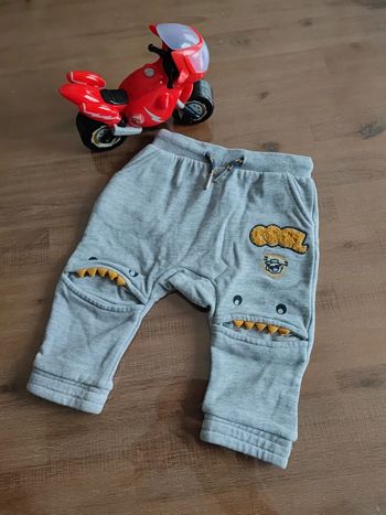 Bas de jogging gris clair original